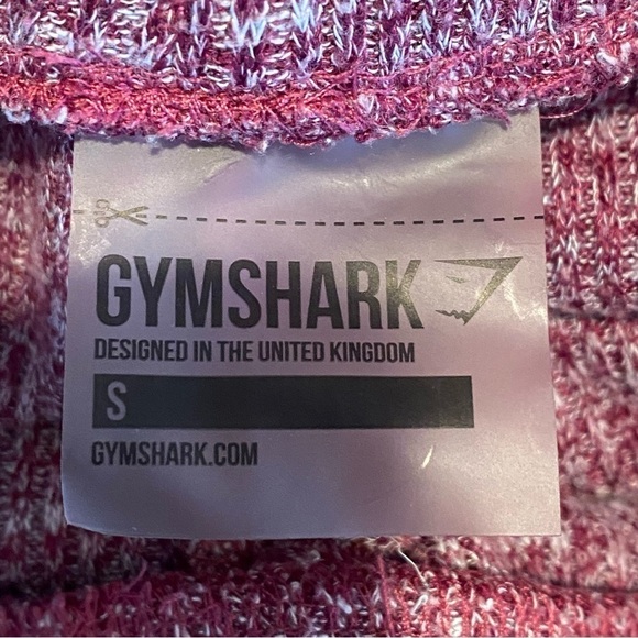 Gymshark Women Small S Slounge Ribbed High Rise Knit Leggings Drawstring Stretch - Picture 4 of 8